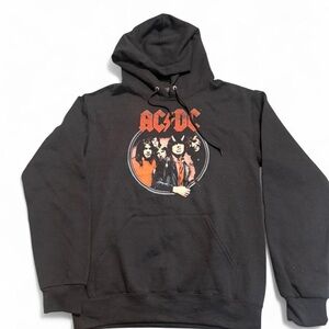 AC/DC Black Graphic Hoodie